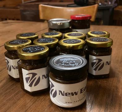 Homemade Organic Winter Pear Chutney